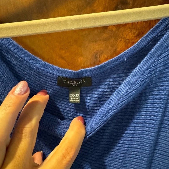 Talbots 2x/3x poncho - Picture 3 of 4